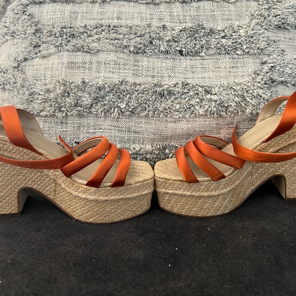 Sam Edelman Tibby Sandals Orange size 9 - Picture 4 of 7